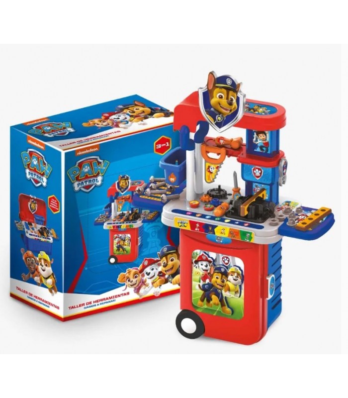 Set De Herramientas Y Maleta 3 En 1 Paw Patrol