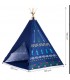 Carpa Teepee para Niños Azul