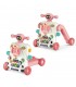 Caminador Musical multifuncional 6 en 1 - Rosado