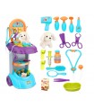 kit veterinario para niños, juego médico de simulación para niños pequeños