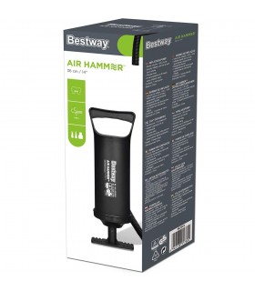 Inflador manual Negro con entradas intercámbiales - Bestway