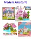 Juego STEM de Cubos Magneticos 100 pcs Pink