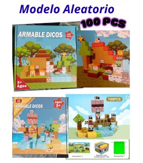 Juego STEM de Cubos Magneticos 100 pcs