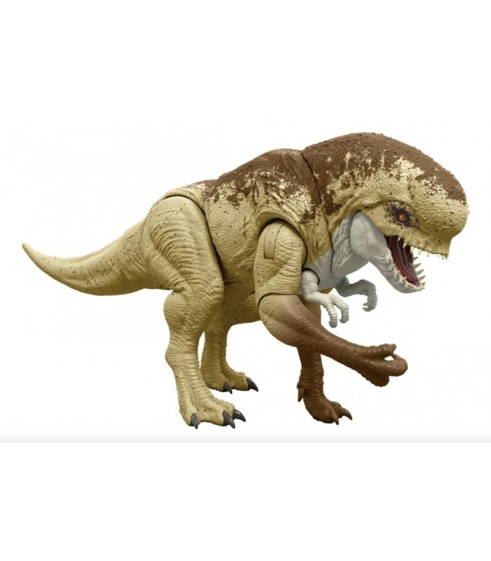 JURASSIC WORLD REBIRTH DINOSAURIO MALO CON FUNCIÓN DE ATAQUE Y SONIDOS