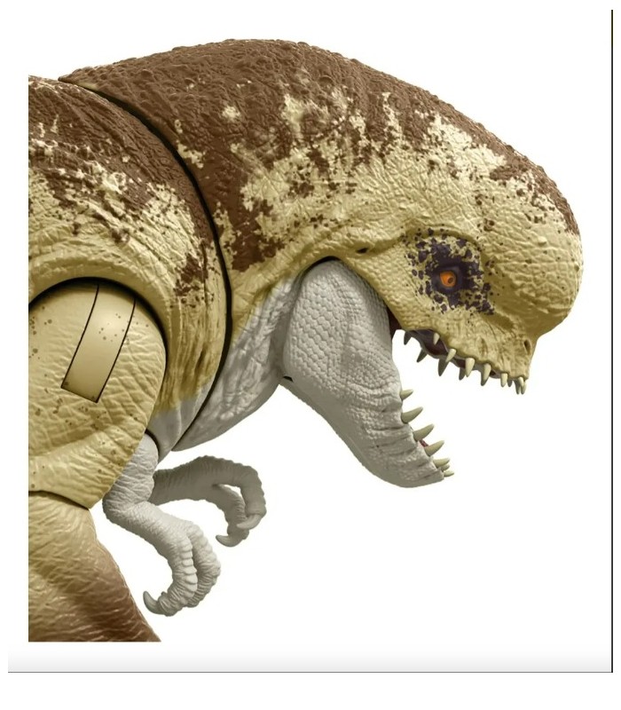JURASSIC WORLD REBIRTH DINOSAURIO MALO CON FUNCIÓN DE ATAQUE Y SONIDOS