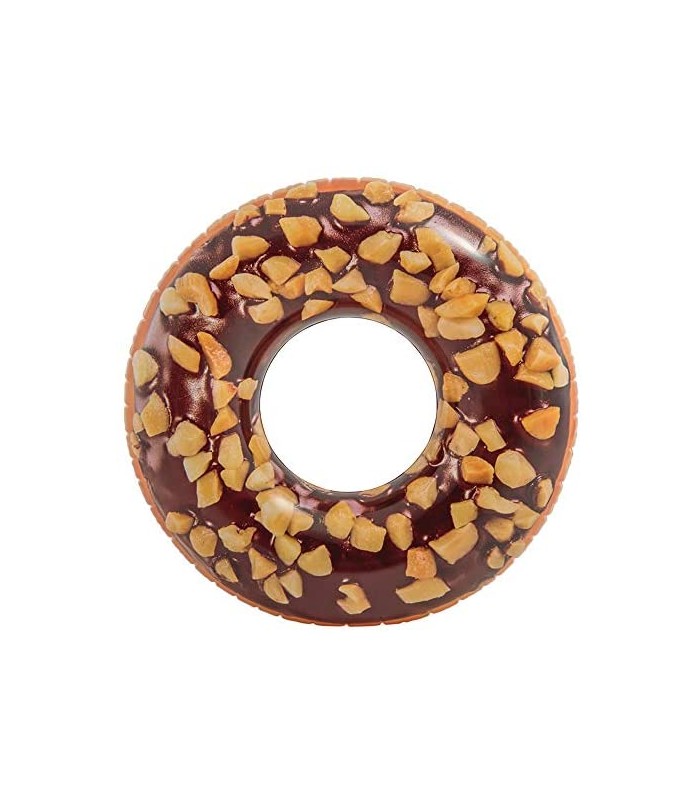 Flotador inflable montable modelo dona chocolate