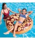 Flotador inflable montable modelo dona chocolate