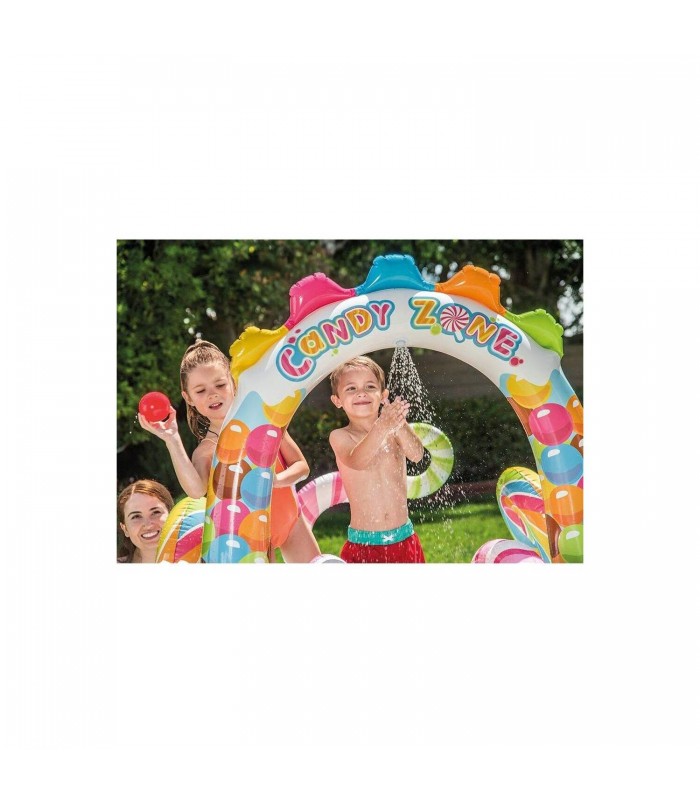 INTEX -  Piscina Inflable de juegos Candy Zone 295X191X10 cm