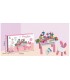 juego de bloques de construcción, rosa 89PCS