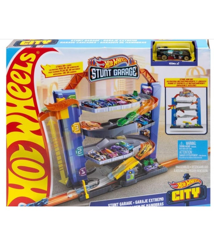 Hot Wheels City Stunt Garage