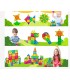 Bloques Magnéticos Coloridos 100pcs