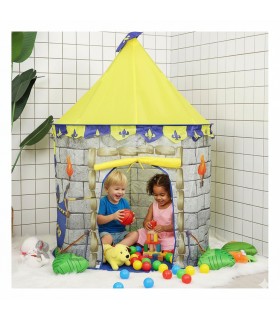 Carpa Castillo Casita Armable para Niños y Niñas  Amarillo