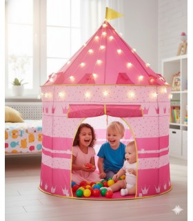 Carpa Castillo modelo Princesa con Luces