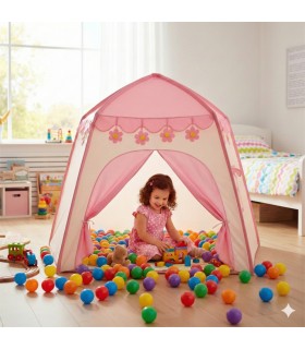 Carpa Casita Con Flores