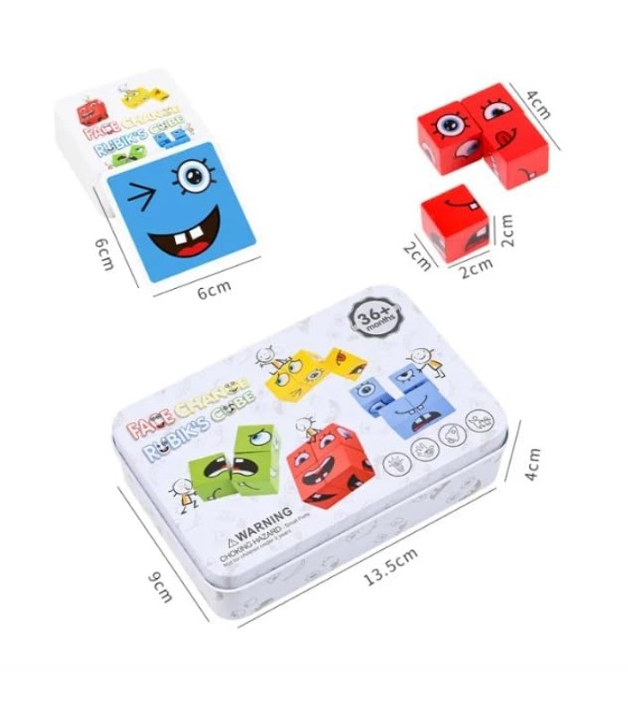 Cubo que cambia de cara