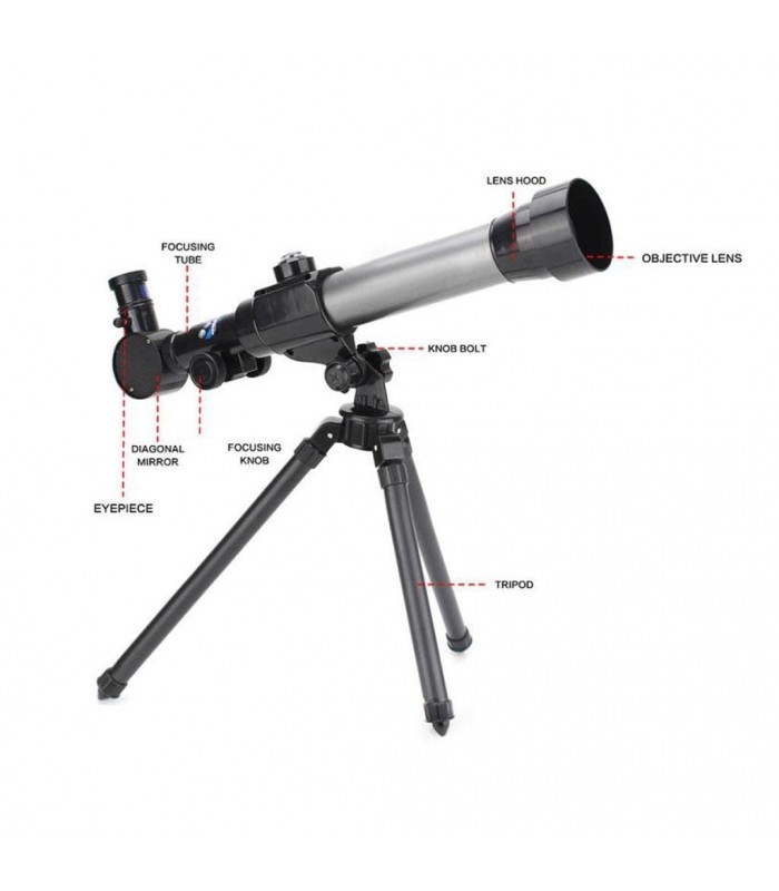 TELESCOPIO INFANTIL EDUCATIVO CON TRÍPODE PARA NIÑOS