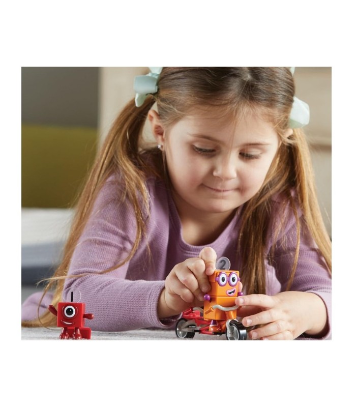 NUMBERBLOCKS UNO Y DOS EN BICICLETA