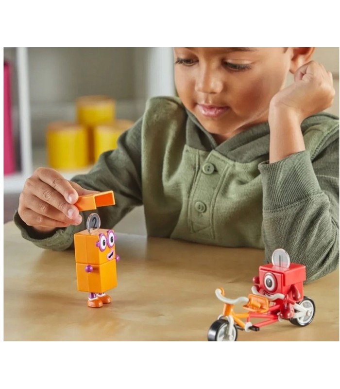 NUMBERBLOCKS UNO Y DOS EN BICICLETA