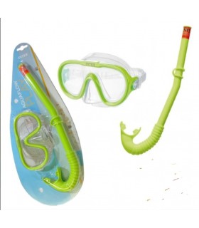 INTEX 55642 - Snorkel - Set de buceo para niños Máscara y tubo