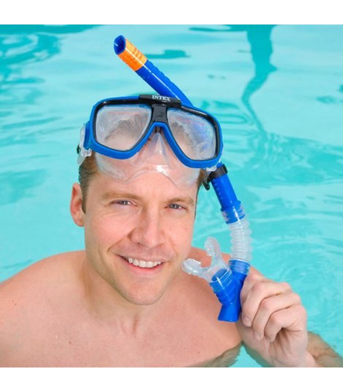 INTEX 55948 Gafas y buceo con tubo de respiración DE 8-13 Años