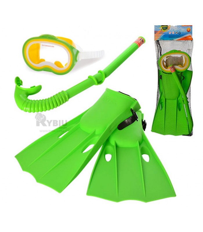 SET  DE BUCEO RYBIU  VERDE 8 A MAS 38-40