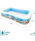 piscina inflable  peces intex 305 cm x 183 cm x 56 cm.
