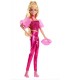 Muñeca Barbie Deluxe Cabello Rubio Y Conjunto Rosa