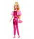 Muñeca Barbie Deluxe Cabello Rubio Y Conjunto Rosa