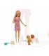 Muñeca Barbie Doggy Daycare y mascotas