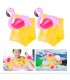Flotador Para Brazos Flamingo. Amarillo Y Rosa