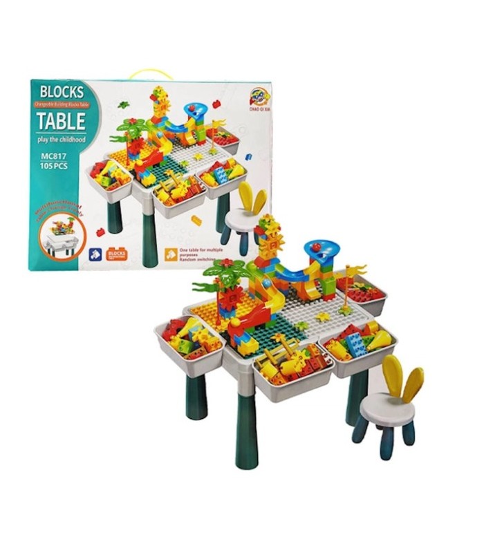 Mesa de juegos infantil 105 PCS