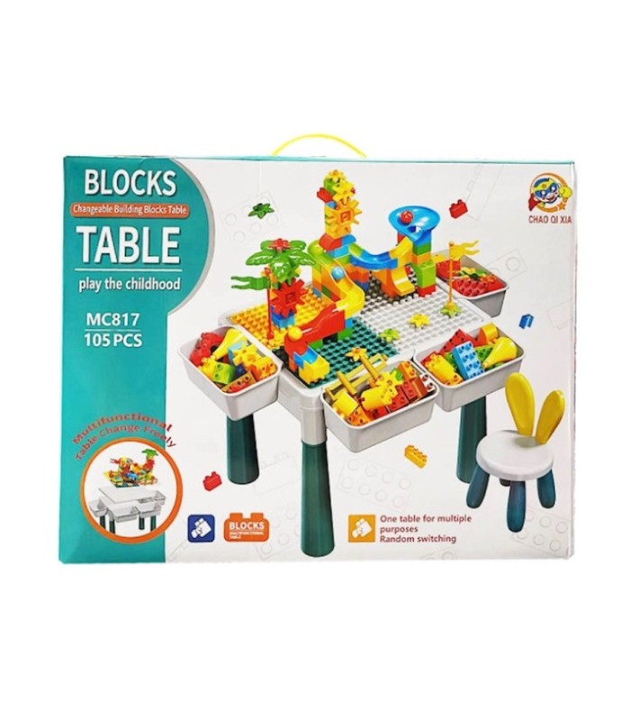 Mesa de juegos infantil 105 PCS