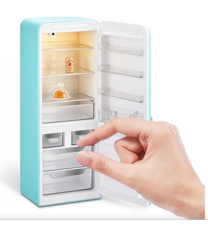 REFRIGERADORA CON LUZ MINI BRANDS