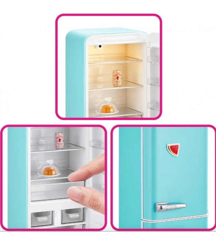 REFRIGERADORA CON LUZ MINI BRANDS