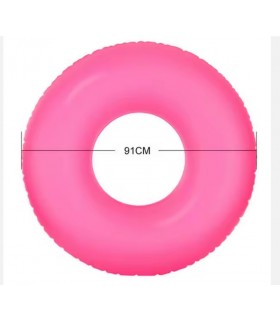 Intex - flotador circular neón 91cm varios colores