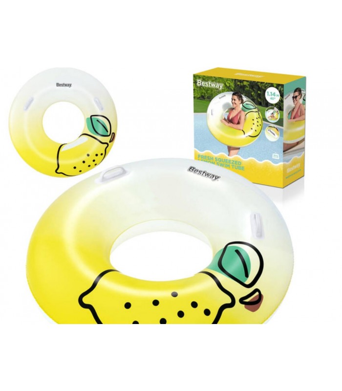 lotador hinchable Bestway con asas "Limón"