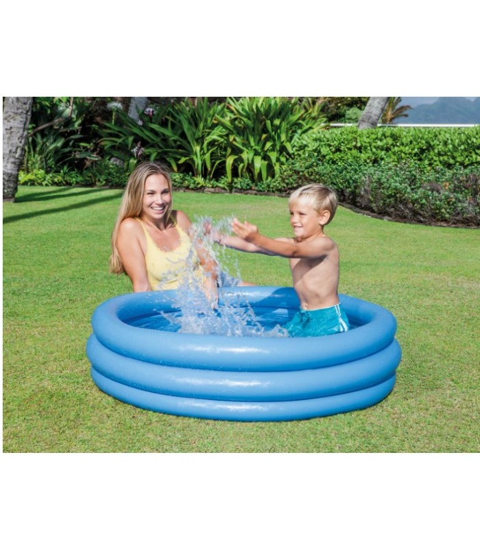INTEX 45" Inflatable Crystal Blue Pool
