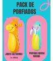 Porfiado Inflable Morsa Marina y la Jirafa Saltarinas