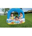 BESTWAY - Piscina inflable Infantil con Parasol 140x140x114 cm