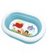 INTEX - Piscina inflable infantil ovalada 163x107x46 cm.