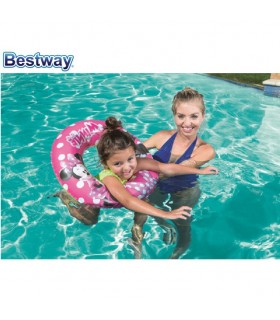 Bestway - Flotador inflable minié mouse 52 cm