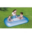 BESTWAY- PISCINA INFLABLE AQUABEB 165X104X25 CM CELESTE Y ROSADO