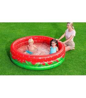 BESTWAY - Piscina Fresita  Rojo con verde 160X38 cm